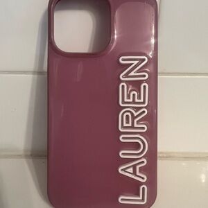 BaubleBar Mauve Phone 13pro Lauren